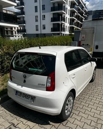 Skoda Citigo cena 31000 przebieg: 46000, rok produkcji 2016 z Bydgoszcz małe 11